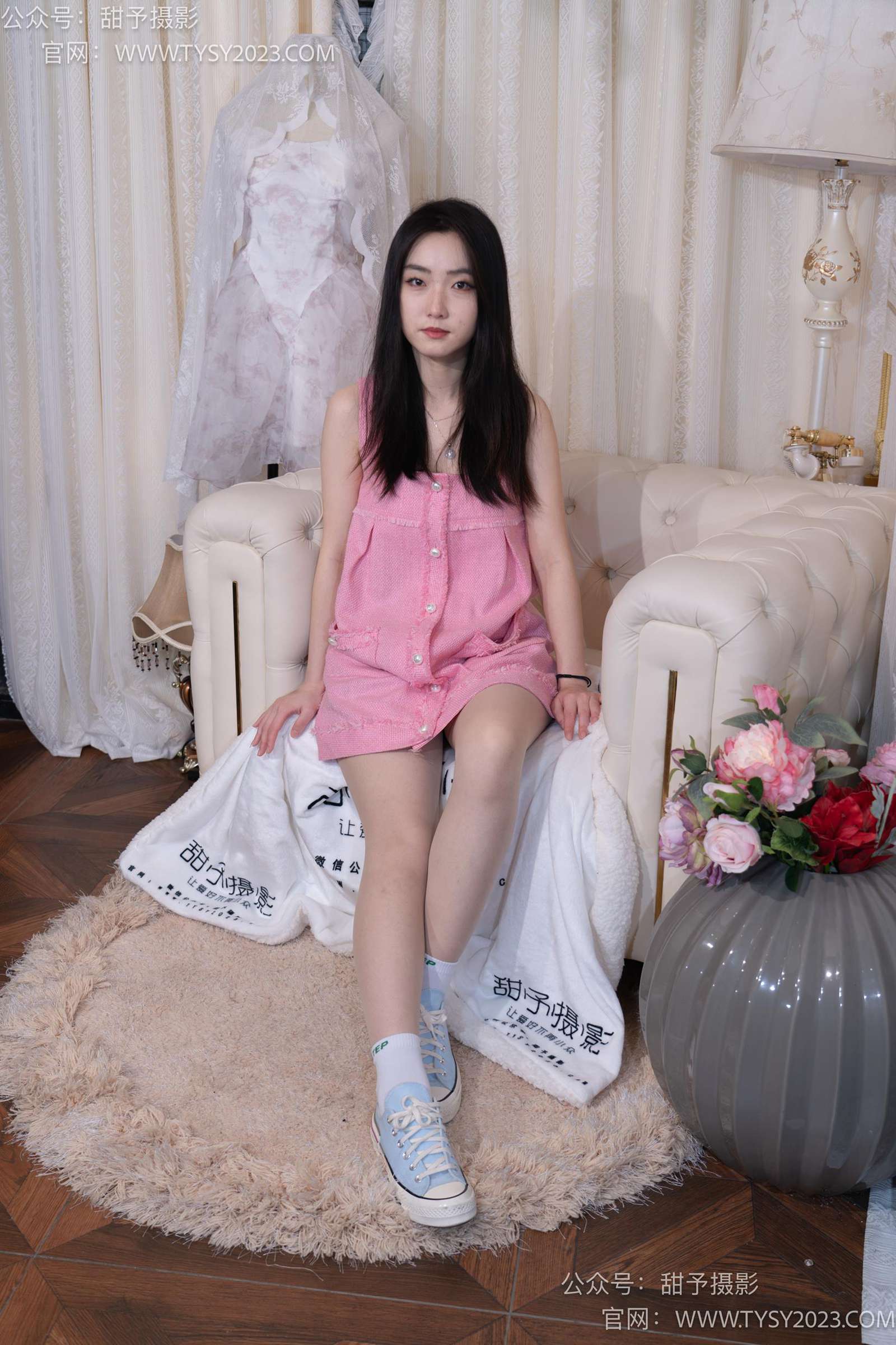 甜予摄影-栗栗帆布鞋、白棉袜、肉丝[128P/2V/9.86GB]