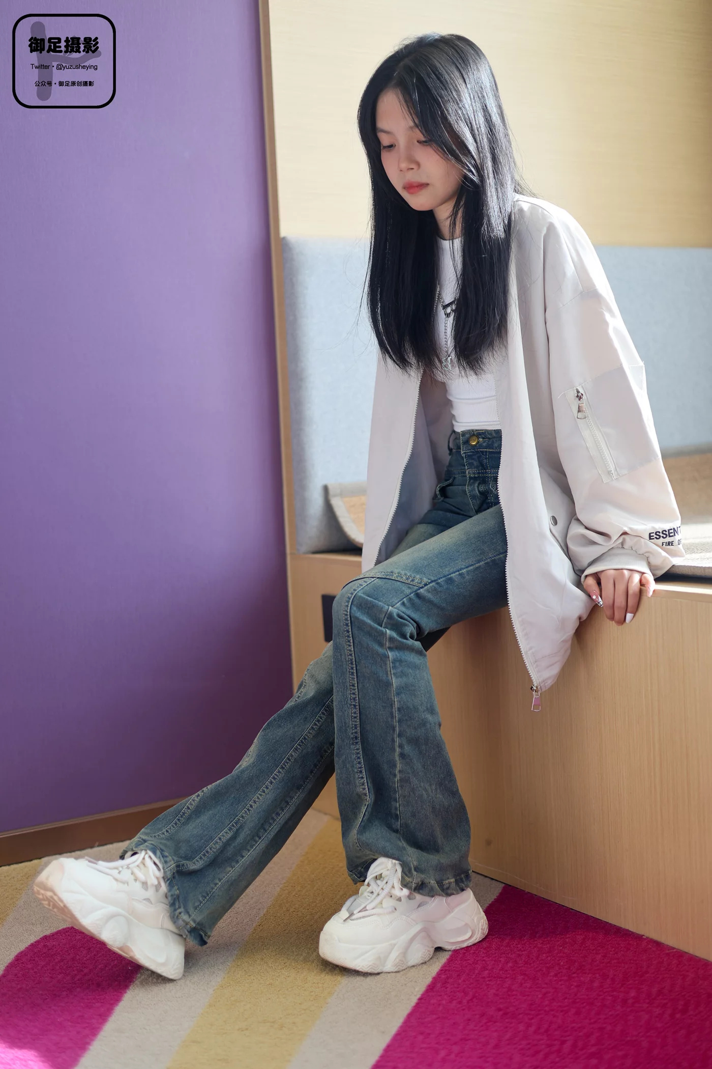 御足摄影-咖色袜裸足[93P/1V/3.26GB]