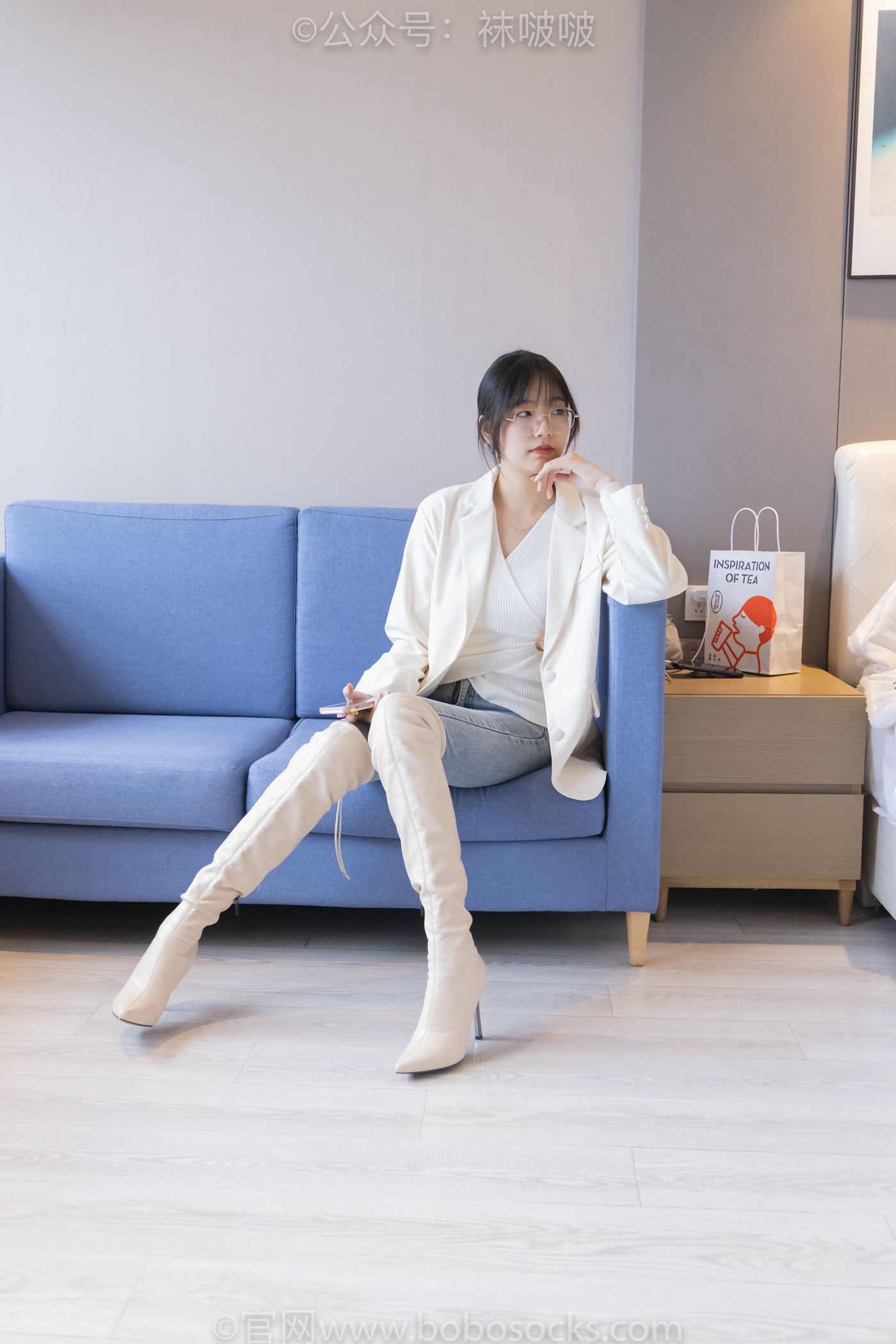 袜啵啵-小甜豆高跟长靴、白棉袜[175P/1V/8.02GB]