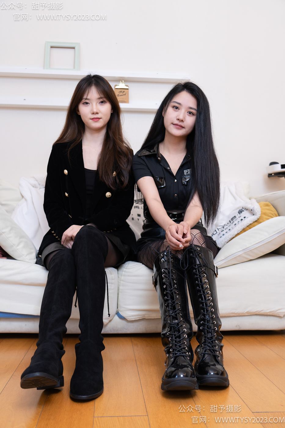 甜予摄影-NO.071璇璇澜澜-长靴、黑丝、渔往袜、裸足、互相撕破丝袜剧情[172P/2V/11.0GB]