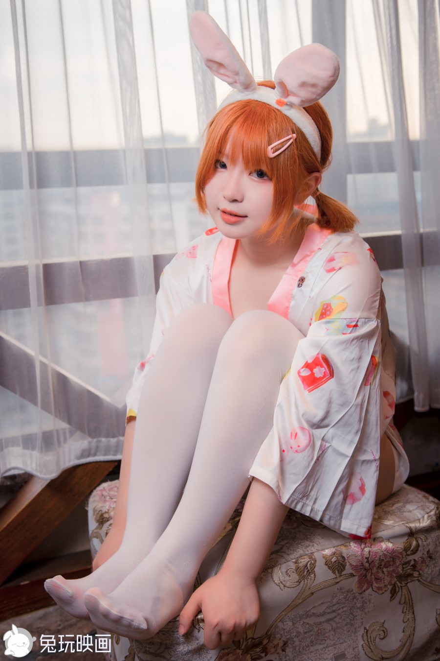兔玩映画-桃子的浴衣[40P/312MB]